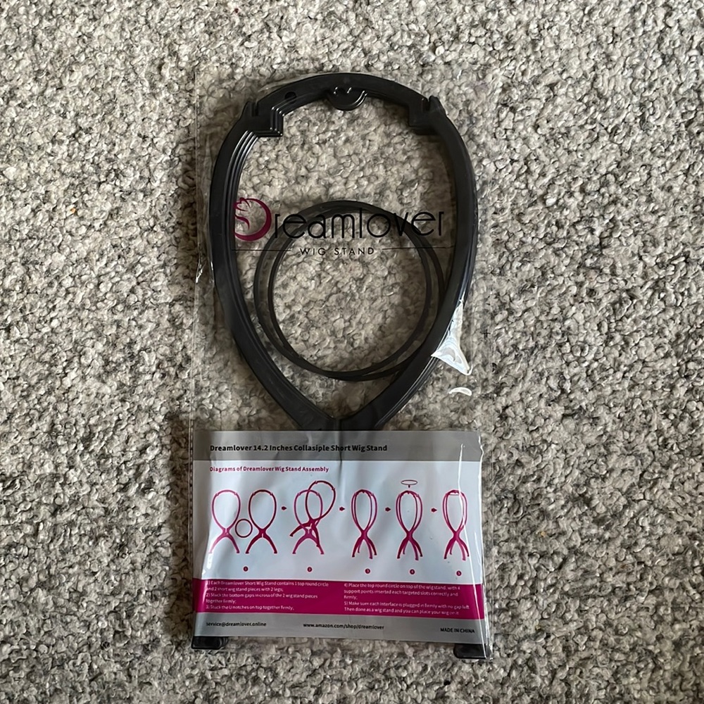 Dreamlover 2-pack collapsible wig stand